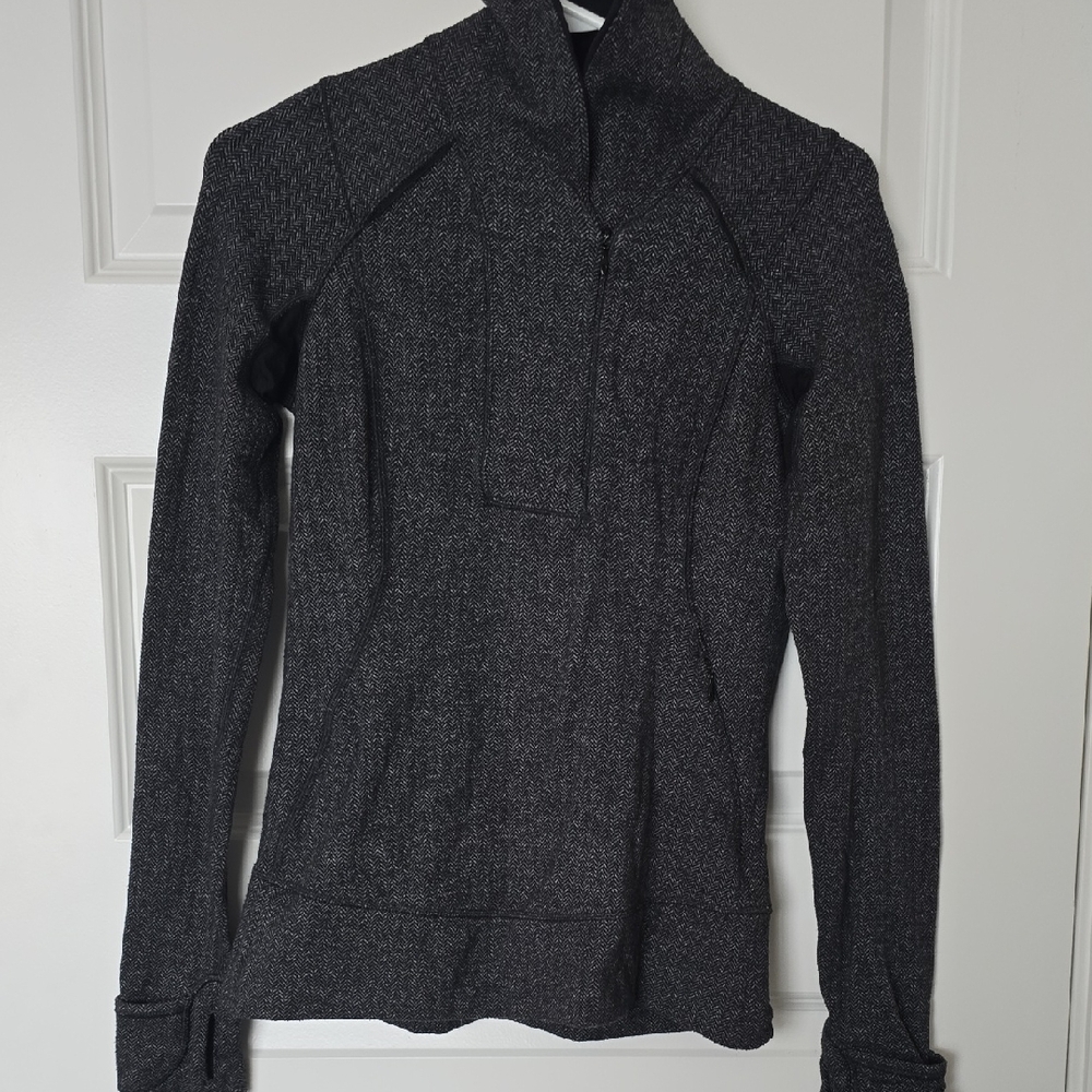 lululemon athletica Charcoal Gray Turtleneck Sweater